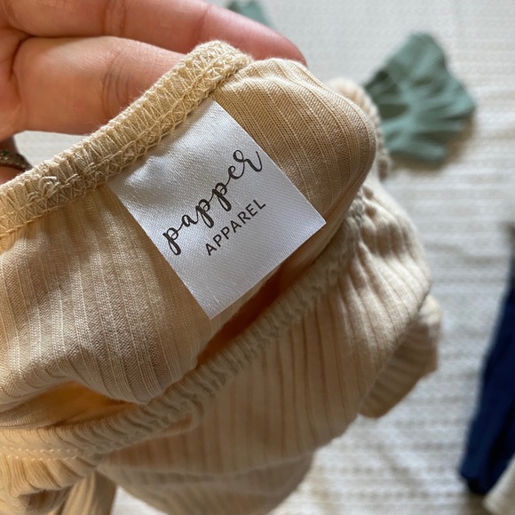 Papper Apparel 2T ruffle tops - never been worn - Picture 2 of 3
